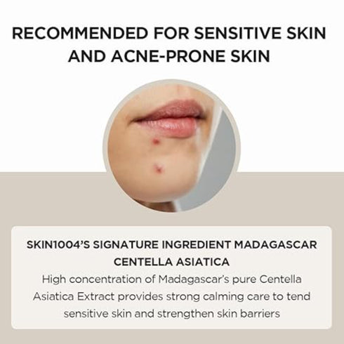 Madagascar Centella Asiatica 100 Ampoule – Soothing & Hydrating Serum for Sensitive Skin – Korean Skincare with Pure Cica Extract